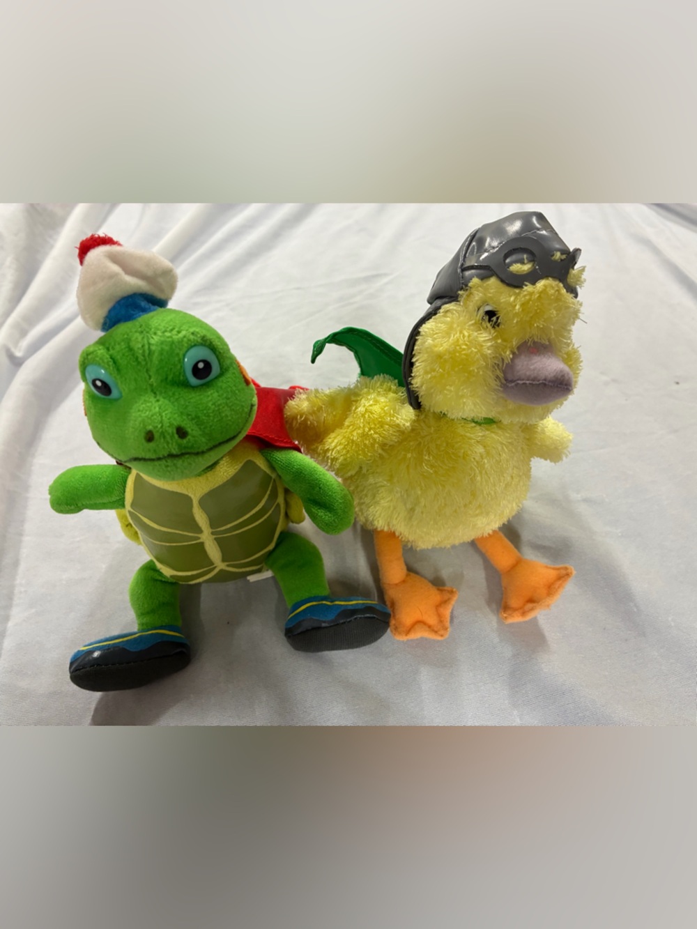Ty Beanie Wonder Pets Plush Ming Ming Yellow Duck & Tuck Plush 2008 Viacom